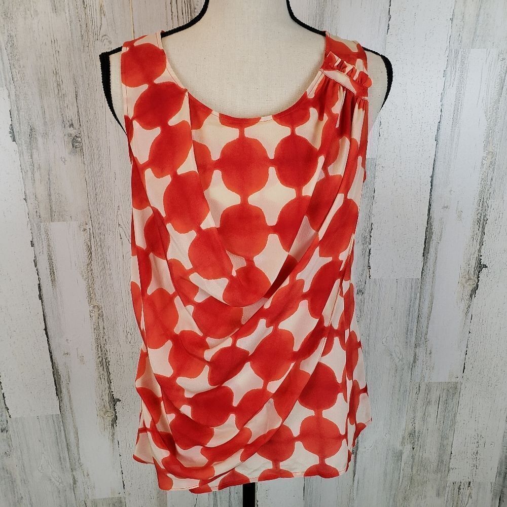 Maeve Silk Sleeveless Mod Top Sz 4